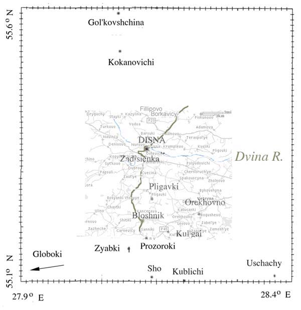 Map of Disna