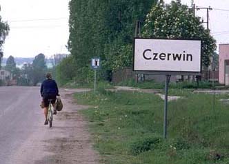 The town of Czerwin